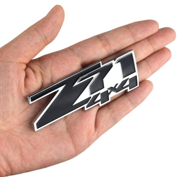 Z71 4x4 Emblem Badge Decal For GMC Chevy Silverado Bundle of 2 NWT - Picture 1 of 8